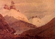 John Robert Cozens Between Chamonix and Martigny oil painting picture wholesale
